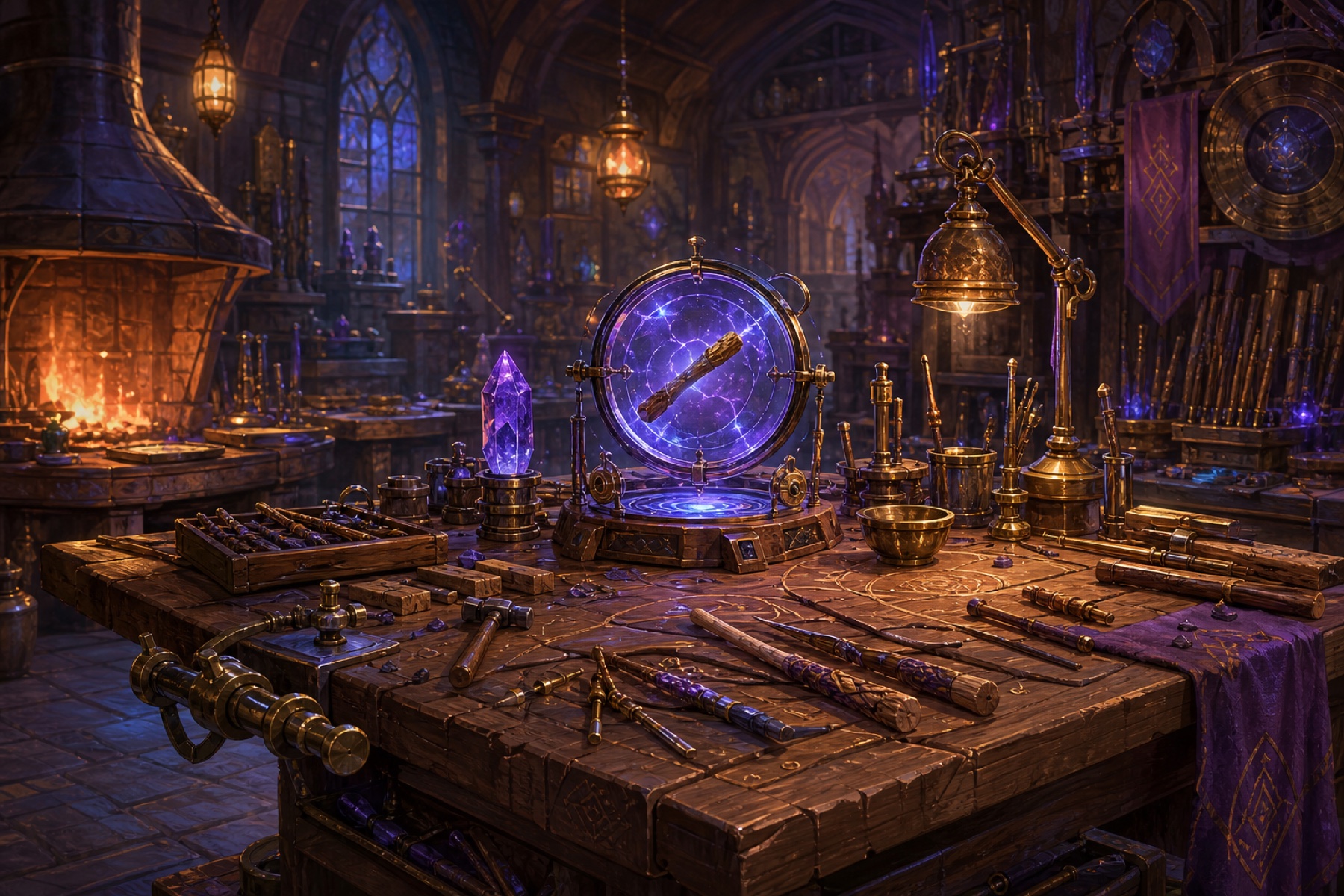 Painted view of Enchantment Workshop