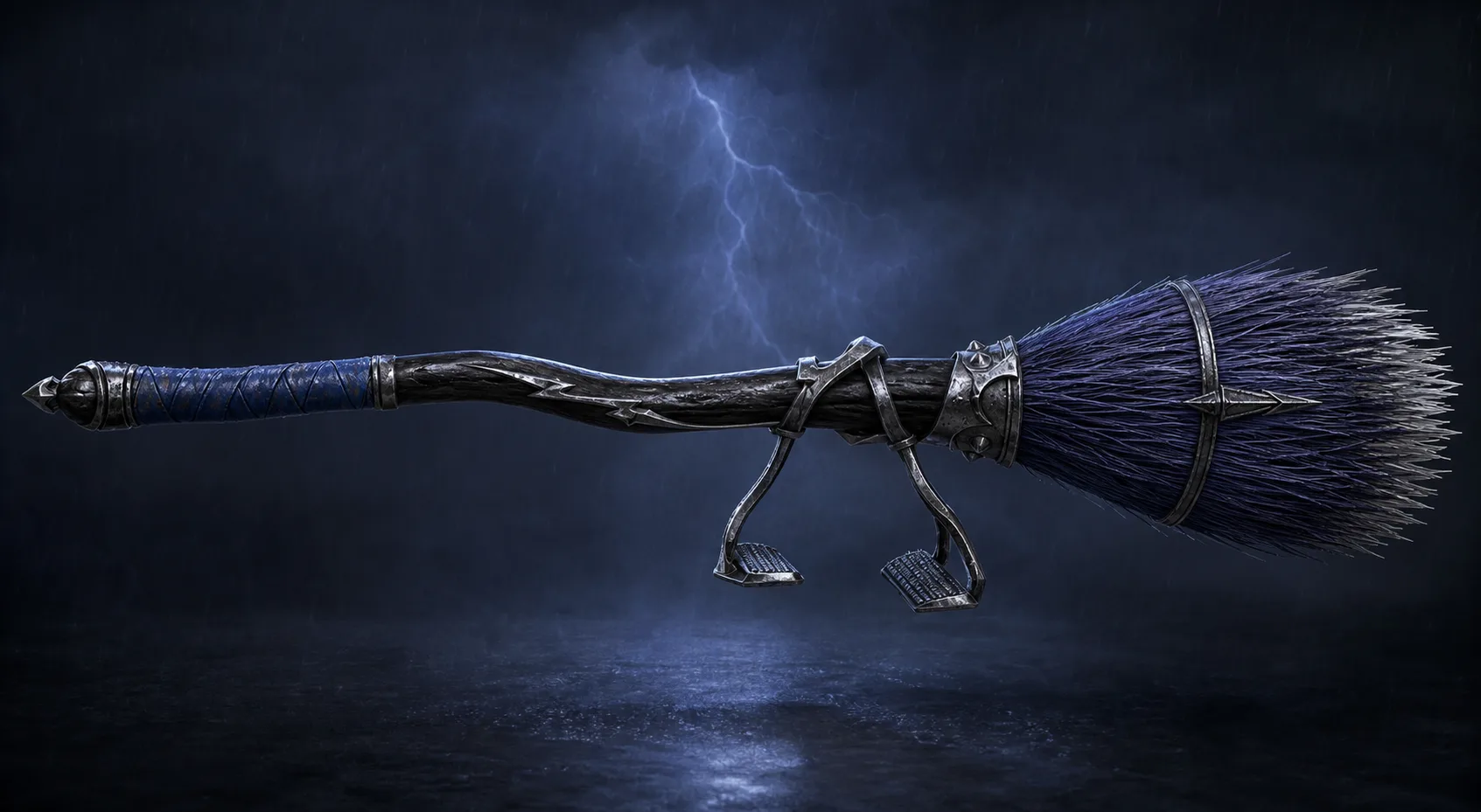 Tough Break flying broom